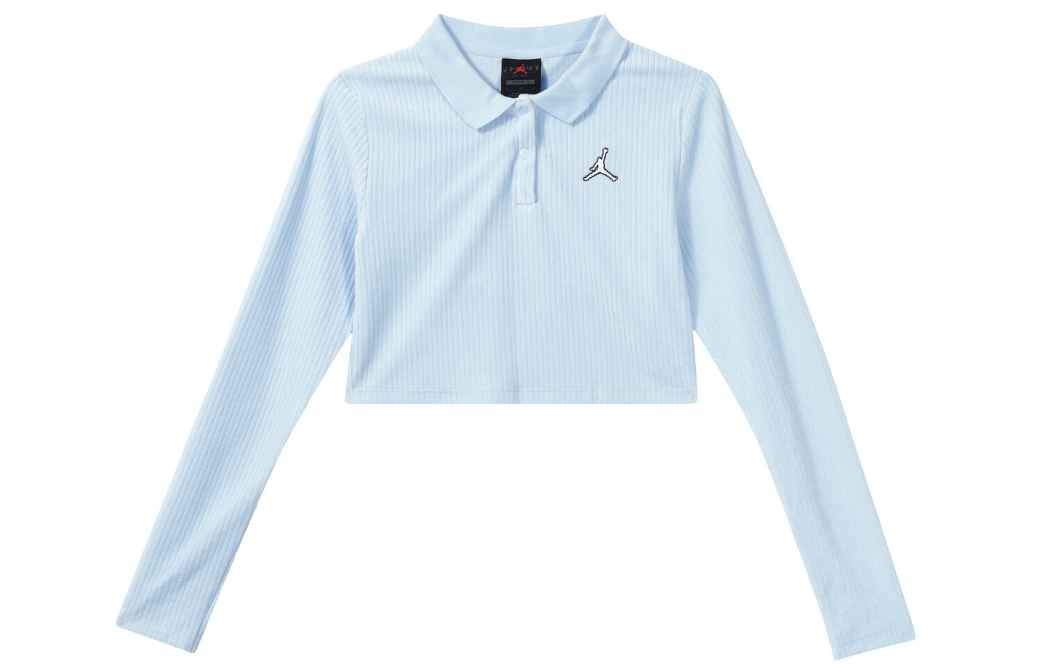 Укороченный топ женский бледно-голубой Jordan
Укороченный топ женский бледно-голубой Jordan