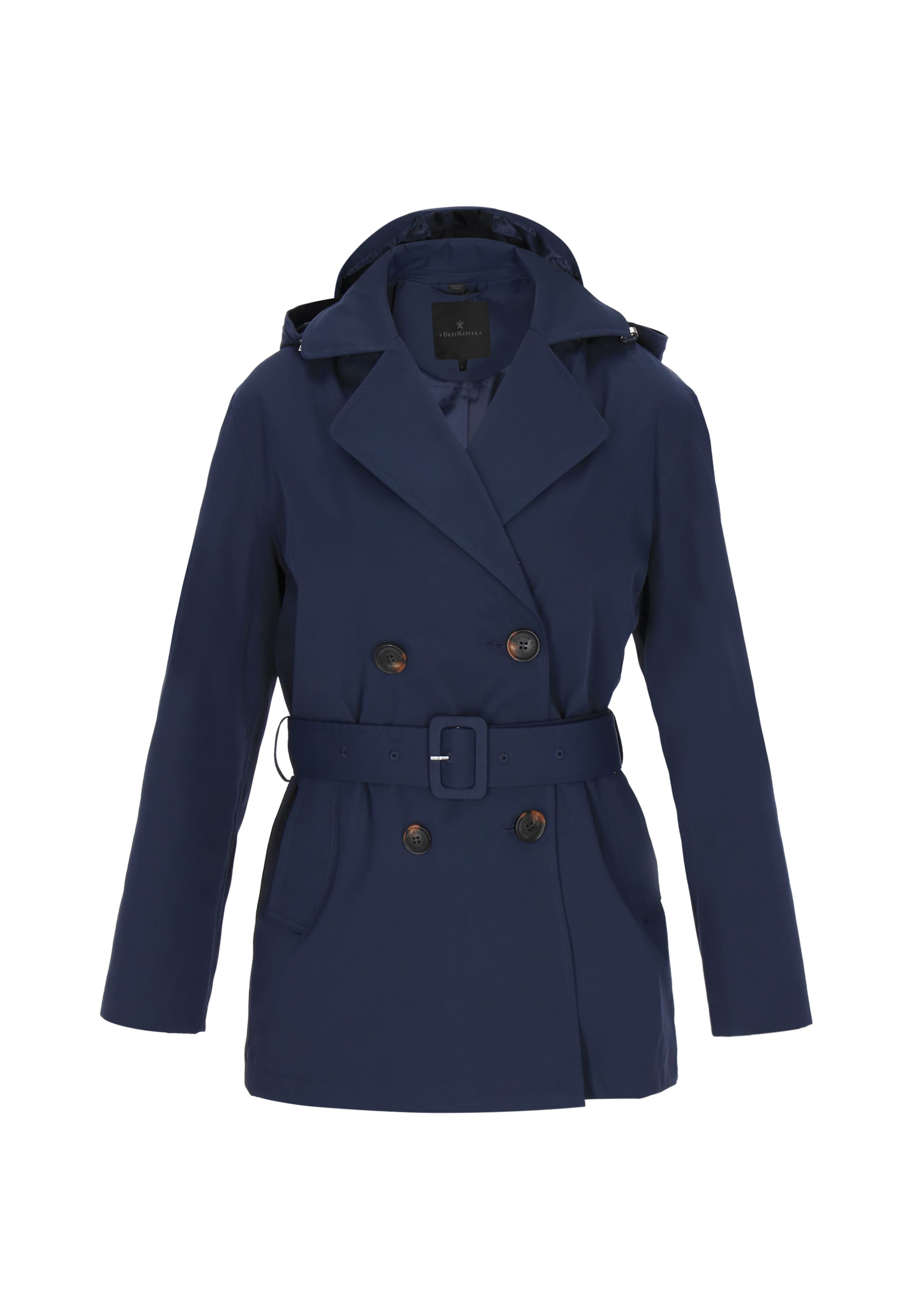 DreiMaster Klassik Демисезонное пальто в цвете Navy
DreiMaster Klassik Демисезонное пальто в цвете Navy