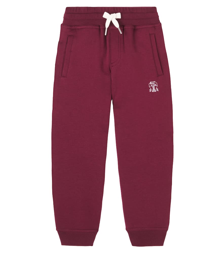 Брюки из флиса с логотипом Brunello Cucinelli Kids, Amaranto
Брюки из флиса с логотипом Brunello Cucinelli Kids, Amaranto