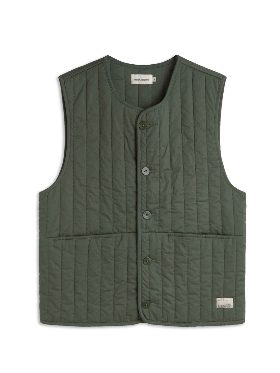 Жилет Thinking MU Jon, темно-зеленый
Жилет Thinking MU Jon, темно-зеленый