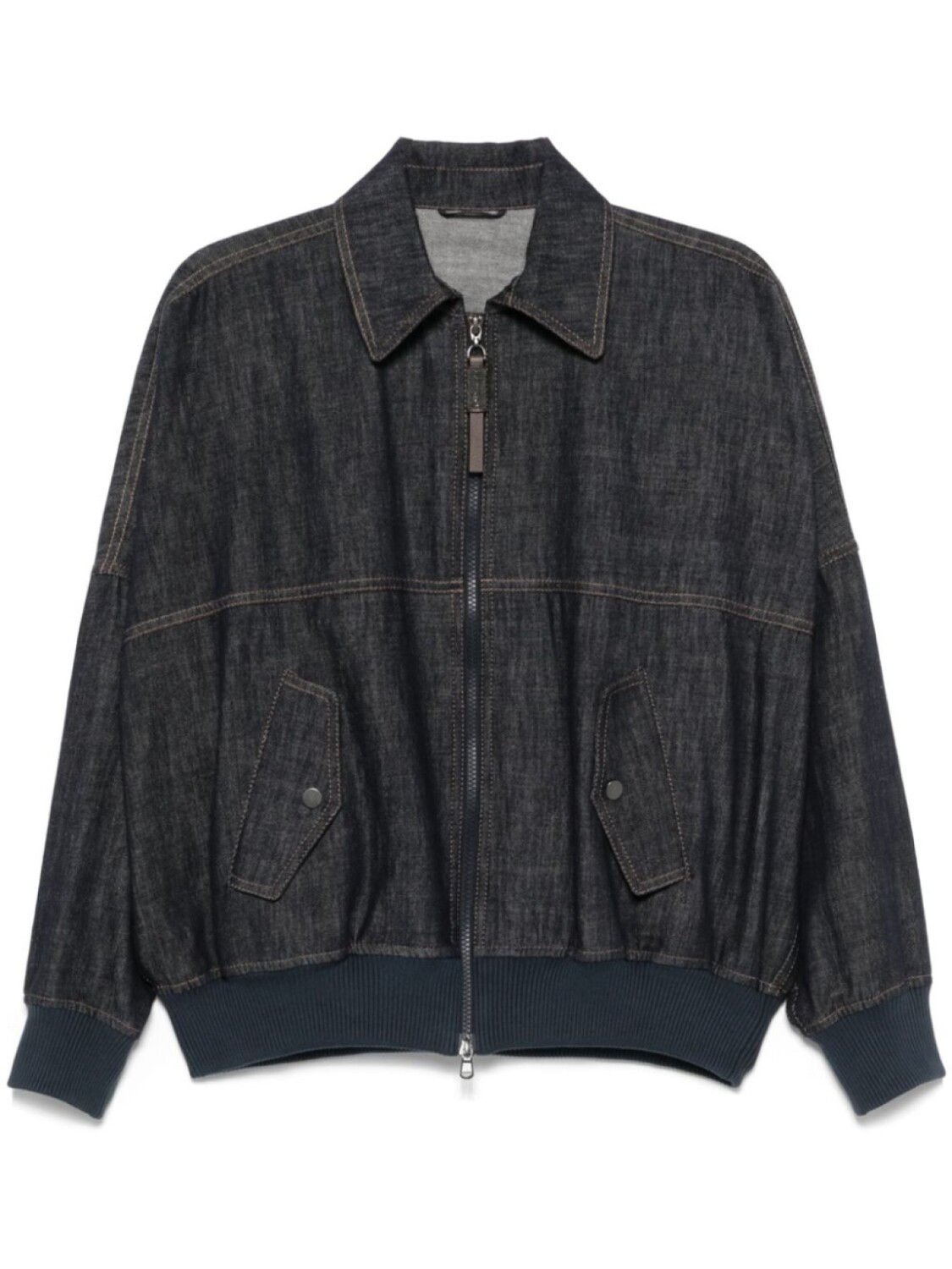 Brunello Cucinelli джинсовый бомбер, синий
Brunello Cucinelli джинсовый бомбер, синий