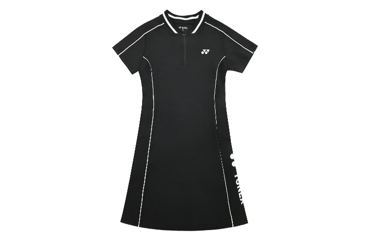 Женское короткое платье с коротким рукавом YONEX, черное
Женское короткое платье с коротким рукавом YONEX, черное