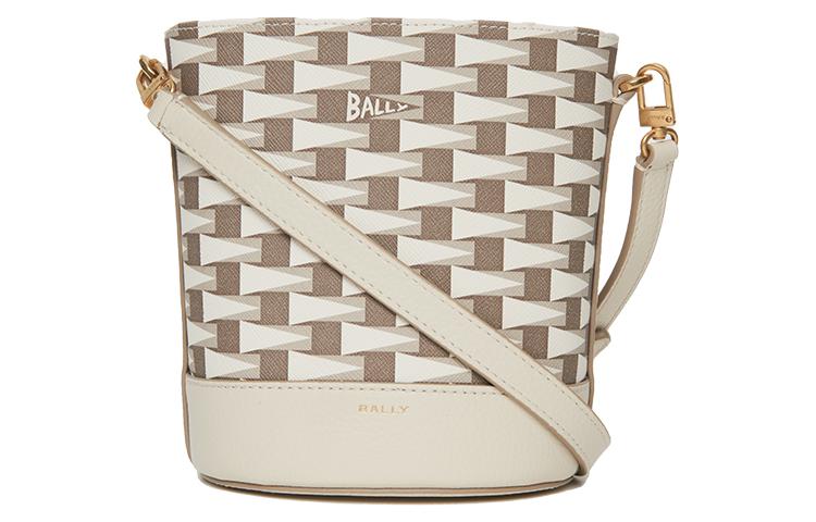 TPU Сумка-ведро через плечо, Женская Серая и Костяного Белого Цвета BALLY
TPU Сумка-ведро через плечо, Женская Серая и Костяного Белого Цвета BALLY