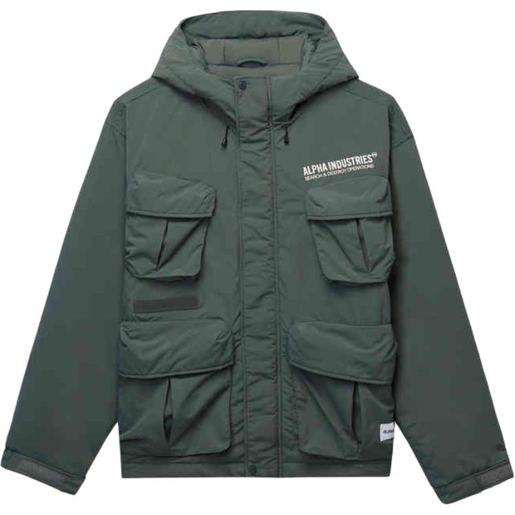 Alpha Industries Куртка с капюшоном и несколькими карманами, Jasper
Alpha Industries Куртка с капюшоном и несколькими карманами, Jasper