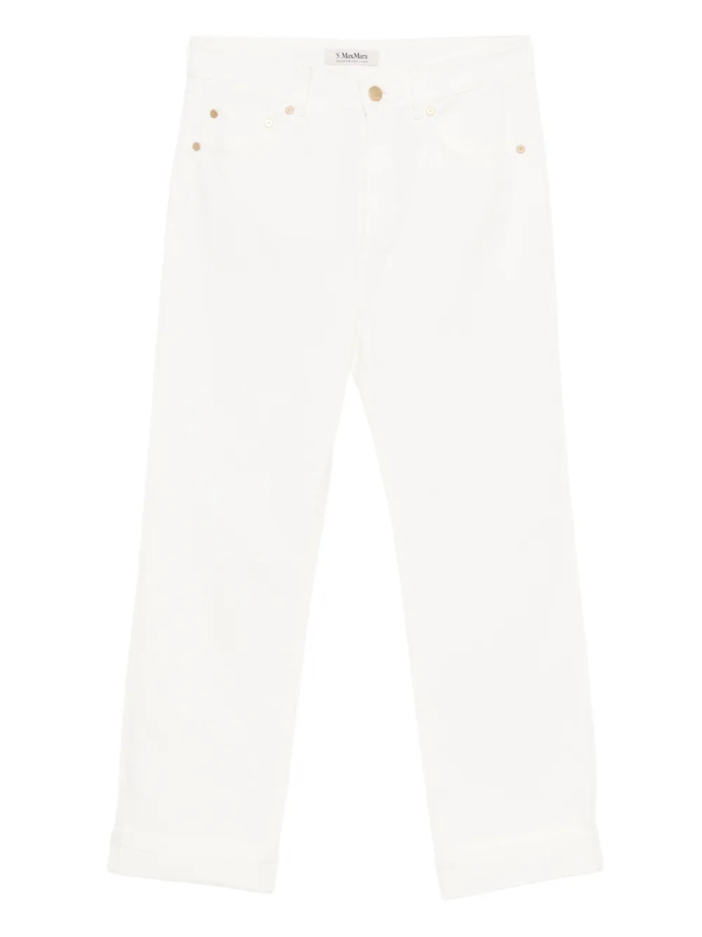 Брюки прямого кроя 'S Max Mara, белый 
Брюки прямого кроя 'S Max Mara, белый