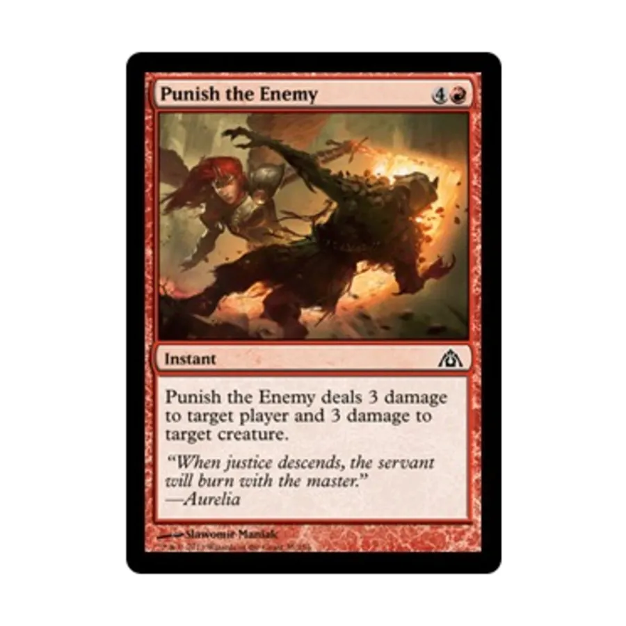 CCG Наказать врага (С) (фольга), MTG - Dragon's Maze
CCG Наказать врага (С) (фольга), MTG - Dragon's Maze