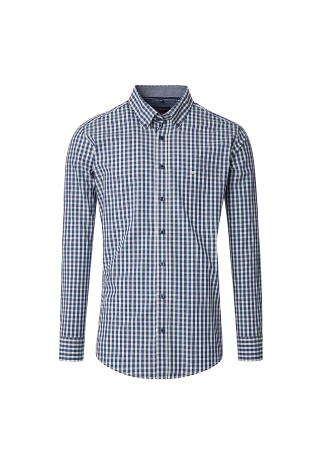 Рубашка свободного кроя в клетку Casamoda, голубой
Рубашка свободного кроя в клетку Casamoda, голубой