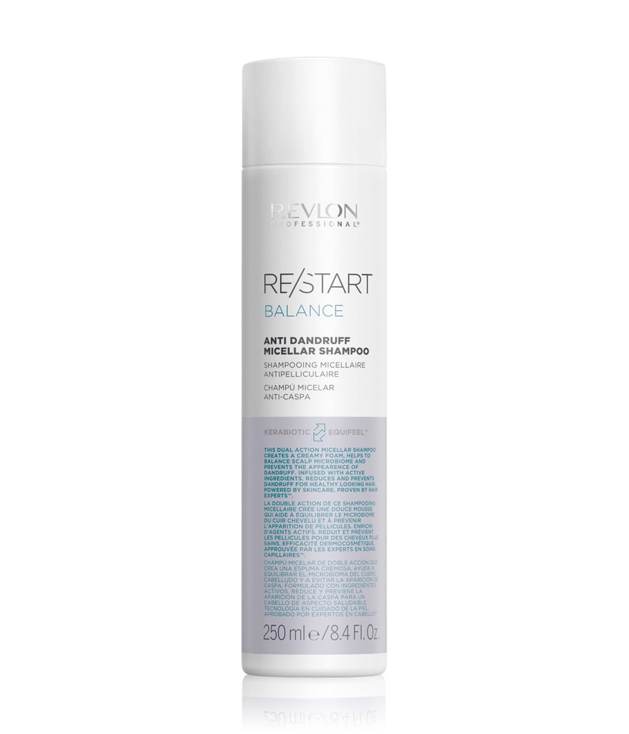 Шампунь для волос Revlon Professional Re/Start BALANCE Anti Dandruff Micellar Shampoo, 250 ml
Шампунь для волос Revlon Professional Re/Start BALANCE Anti Dandruff Micellar Shampoo, 250 ml