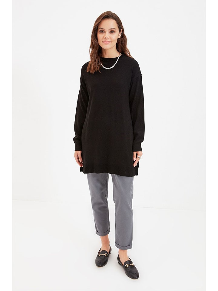 Свитер trendyol, черный
Свитер trendyol, черный