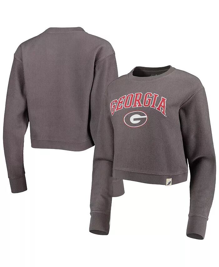 Женский серый свитшот Georgia Bulldogs Classic Campus Corded Timber League Collegiate Wear
Женский серый свитшот Georgia Bulldogs Classic Campus Corded Timber League Collegiate Wear