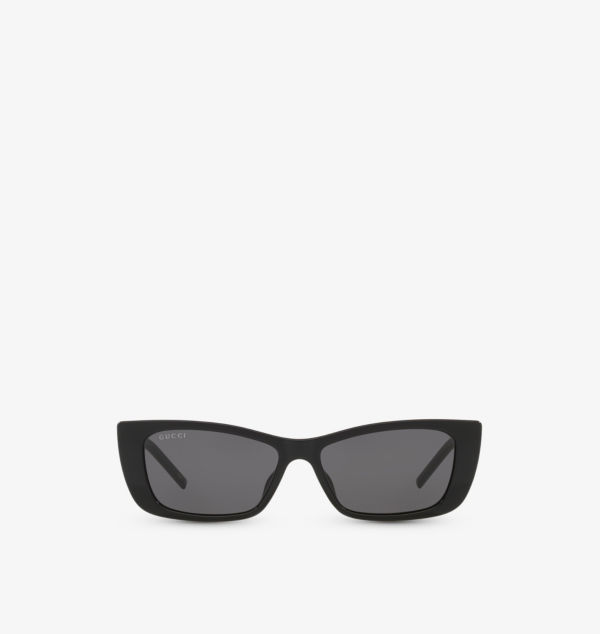 Солнцезащитные очки в форме кошки Gg1681S из ацетата Gucci, черный
Солнцезащитные очки в форме кошки Gg1681S из ацетата Gucci, черный