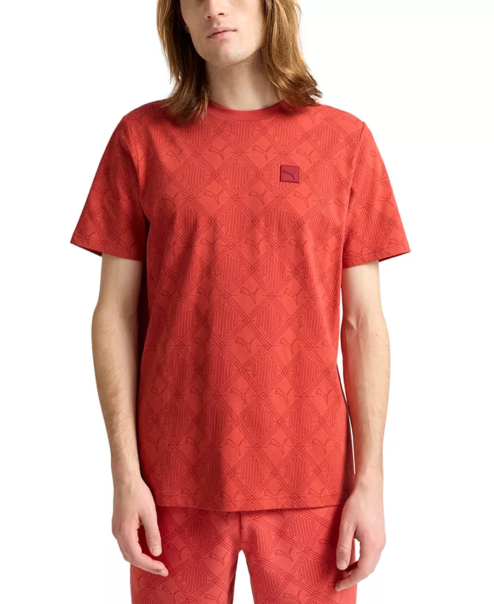 Мужская футболка Essential Logomania Allover Print Puma, красный
Мужская футболка Essential Logomania Allover Print Puma, красный