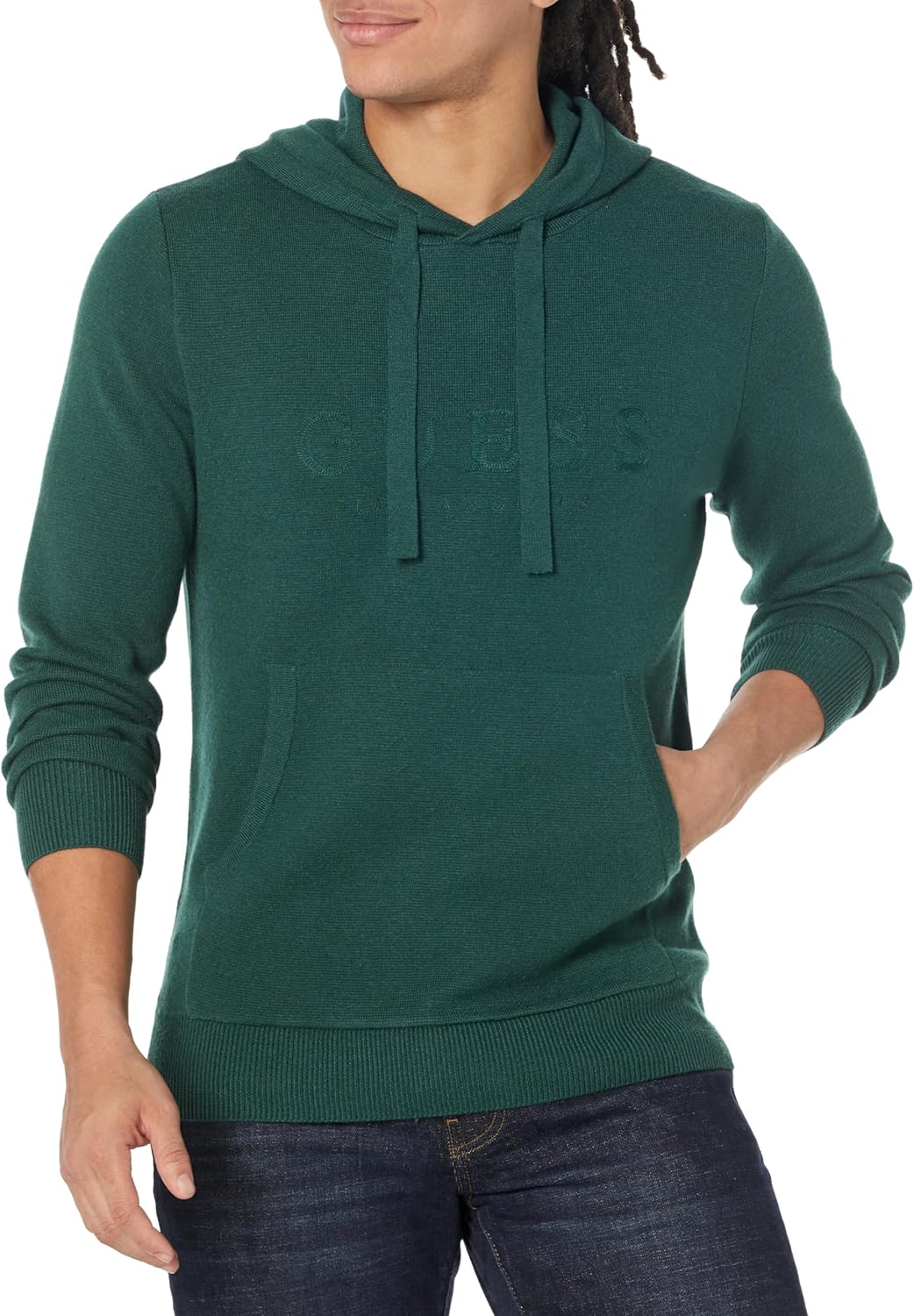 GUESS Мужской свитшот с логотипом Alvin с длинным рукавом и капюшоном, Alpine Grove
GUESS Мужской свитшот с логотипом Alvin с длинным рукавом и капюшоном, Alpine Grove