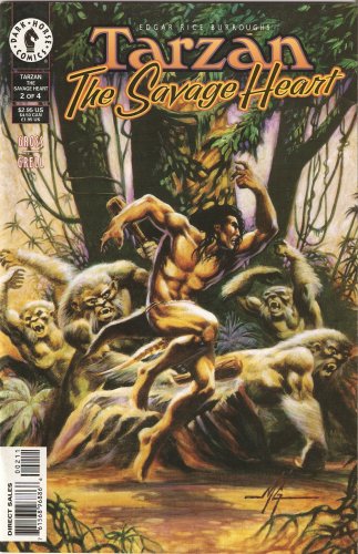 Tarzan: The Savage Heart #2 May 1999 (Dark Horse Comics)
Tarzan: The Savage Heart #2 May 1999 (Dark Horse Comics)