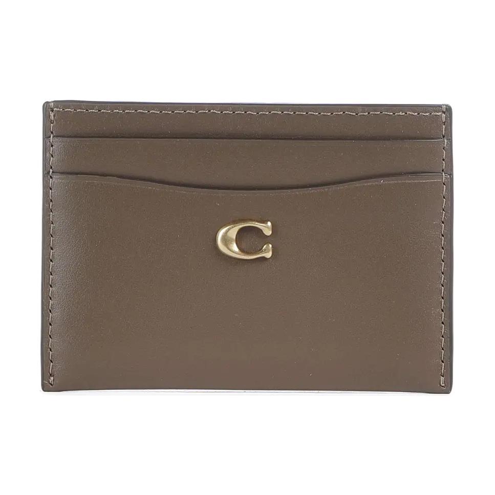 COACH Кожаный картхолдер для женщин Умбер
COACH Кожаный картхолдер для женщин Умбер