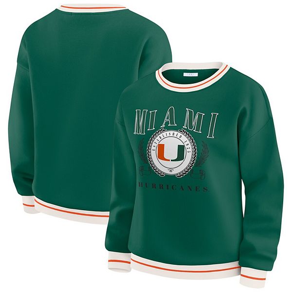Женский зеленый свитшот miami hurricanes seal Wear By Erin Andrews
Женский зеленый свитшот miami hurricanes seal Wear By Erin Andrews