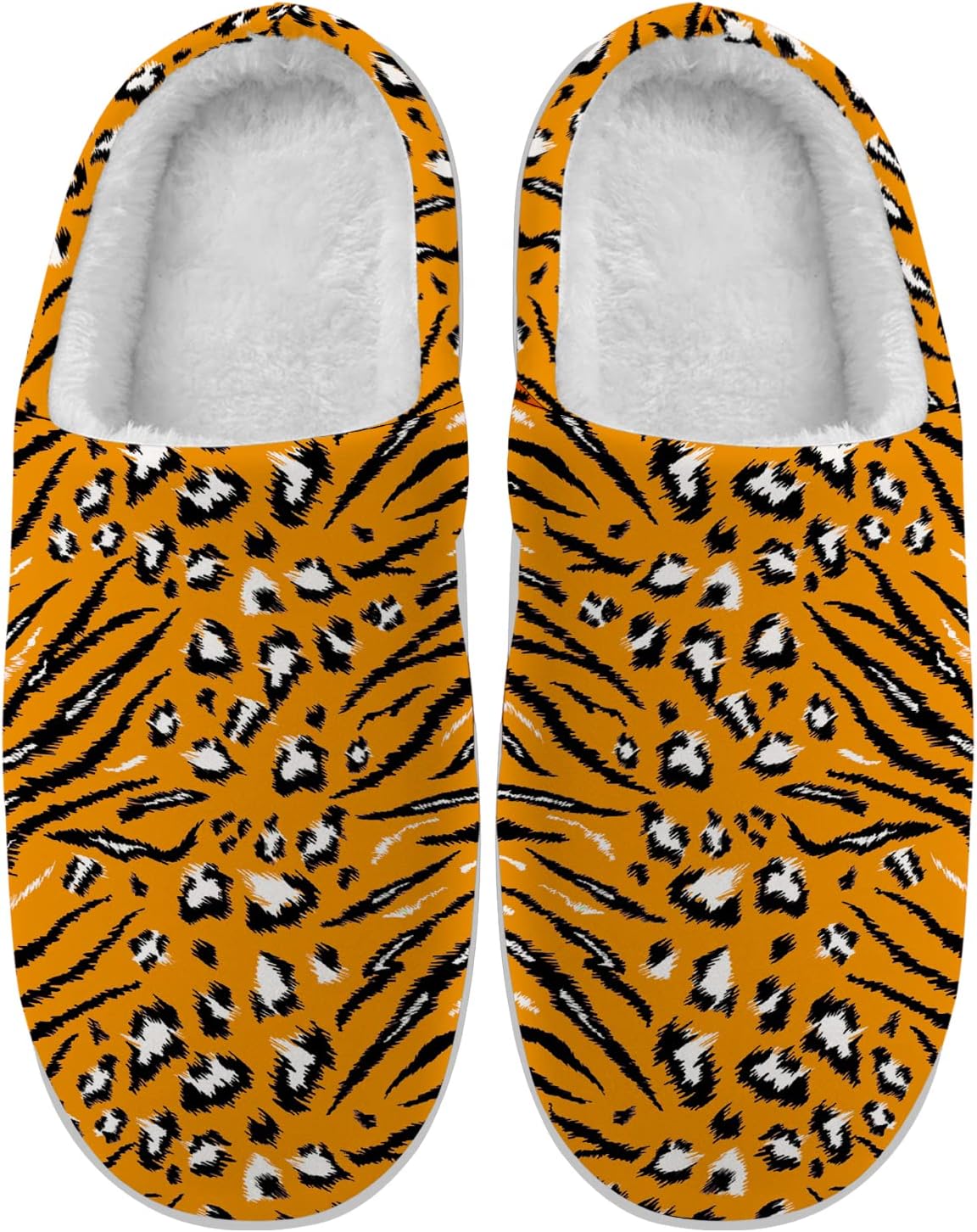 Домашние тапочки Ciadoon с принтом тигра для женщин и мужчин, тапочки с мягкой подошвой с эффектом памяти, пушистые зимние сандалии, обувь, подарки, оранжевый
Домашние тапочки Ciadoon с принтом тигра для женщин и мужчин, тапочки с мягкой подошвой с эффектом памяти, пушистые зимние сандалии, обувь, подарки, оранжевый