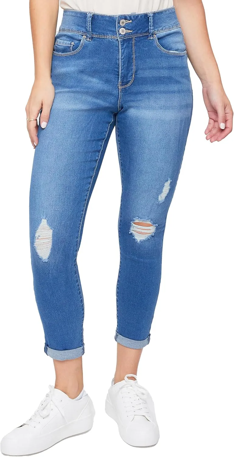 Royalty for Me женские джинсы с закатанными манжетами
Royalty for Me женские джинсы с закатанными манжетами