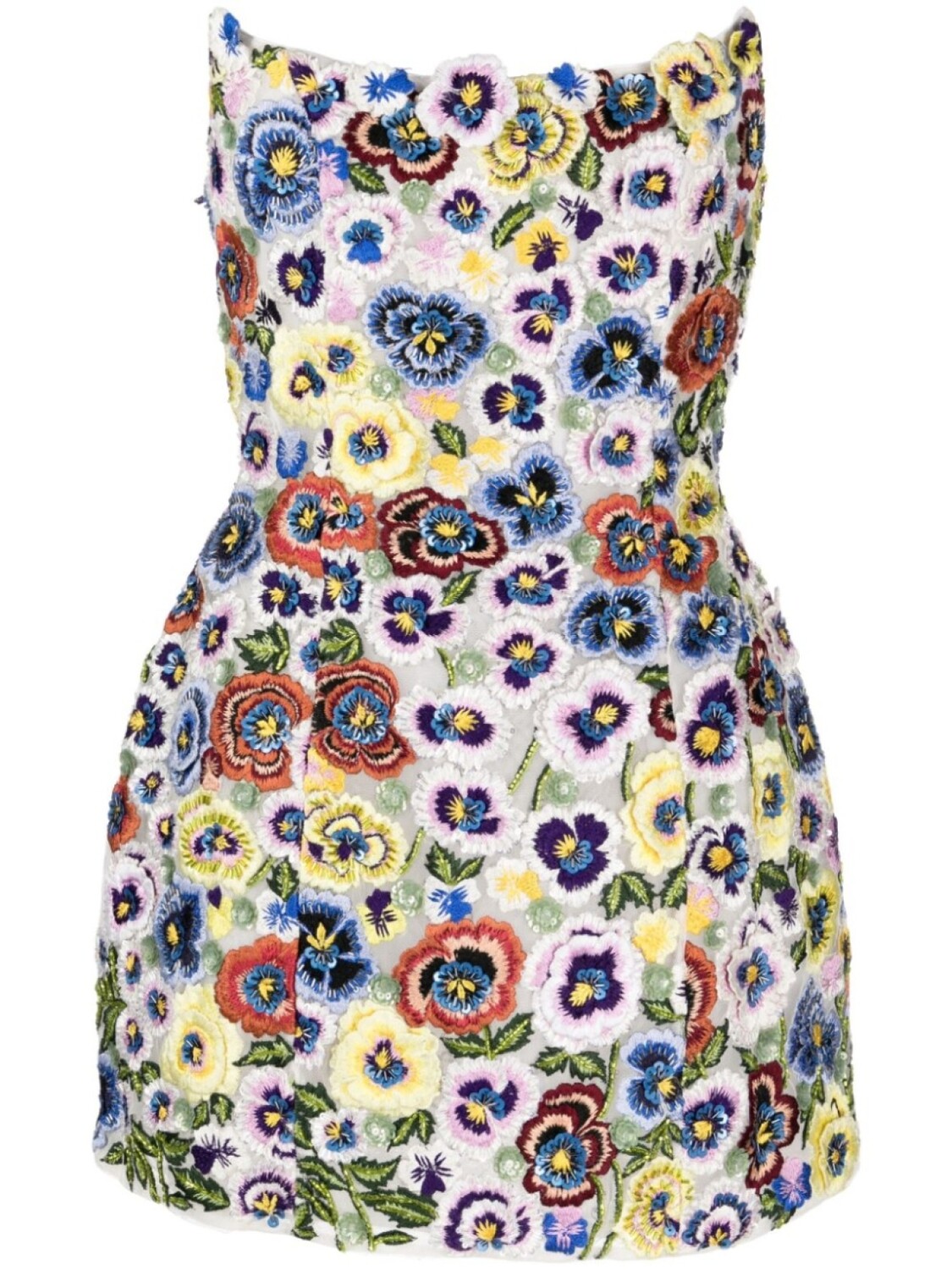 Rachel Gilbert платье мини Camden с цветочной аппликацией, мультиколор
Rachel Gilbert платье мини Camden с цветочной аппликацией, мультиколор