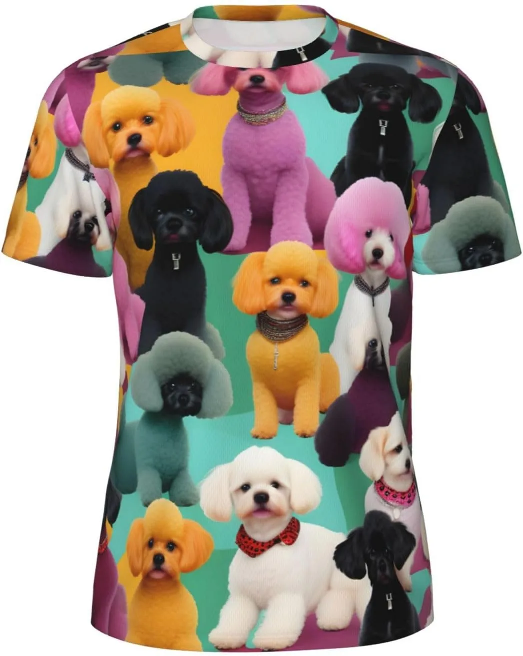 Футболка с принтом Poodles Dogs для спорта и повседневной носки LIXLZH
Футболка с принтом Poodles Dogs для спорта и повседневной носки LIXLZH