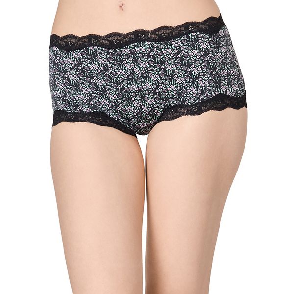 Женские повседневные кружевные шорты-бойфренды dmplbs Maidenform, Black Ditsy Print
Женские повседневные кружевные шорты-бойфренды dmplbs Maidenform, Black Ditsy Print