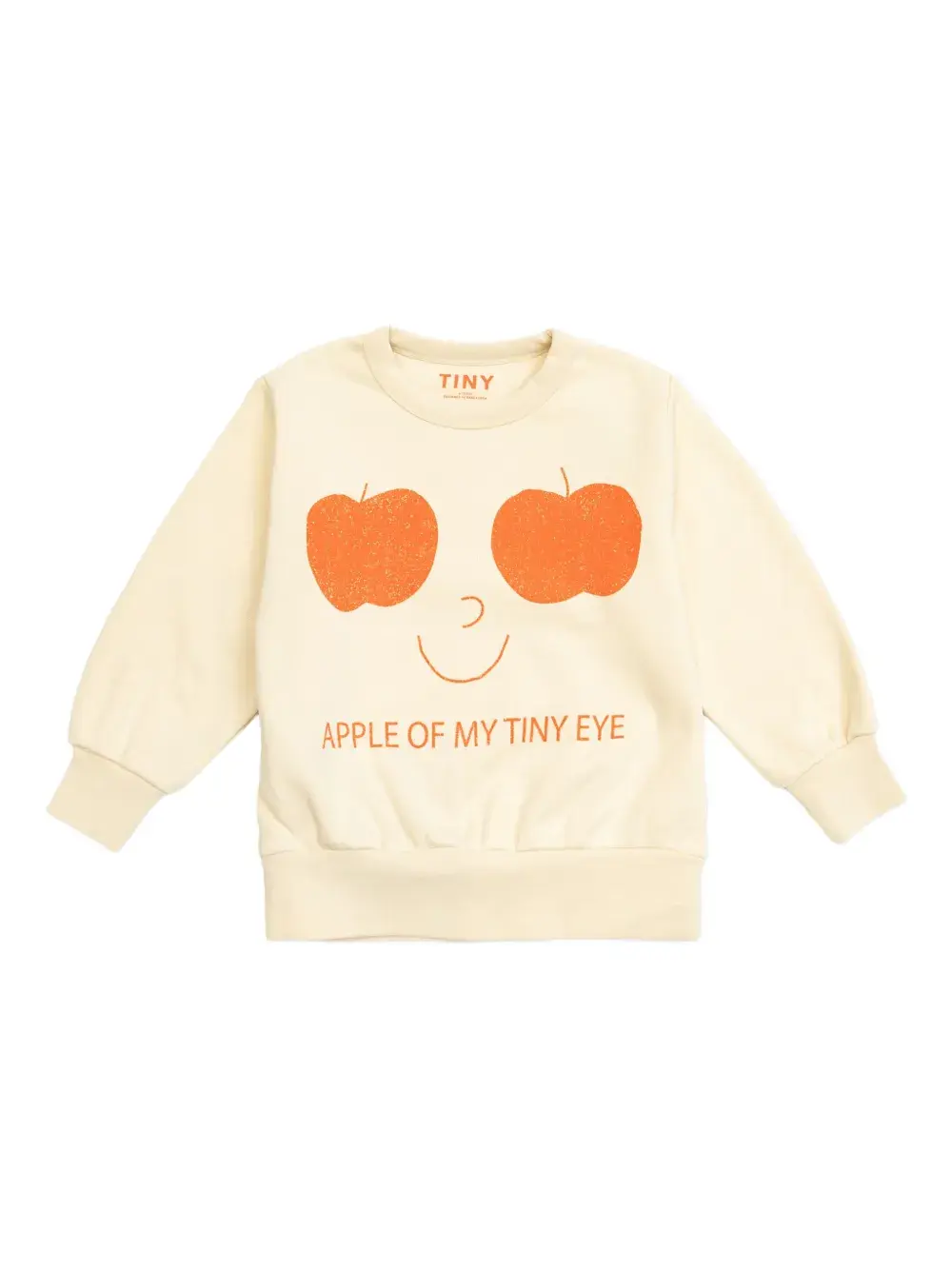 Толстовка с принтом «Яблочные глаза» Tiny Cottons, нейтральный
Толстовка с принтом «Яблочные глаза» Tiny Cottons, нейтральный