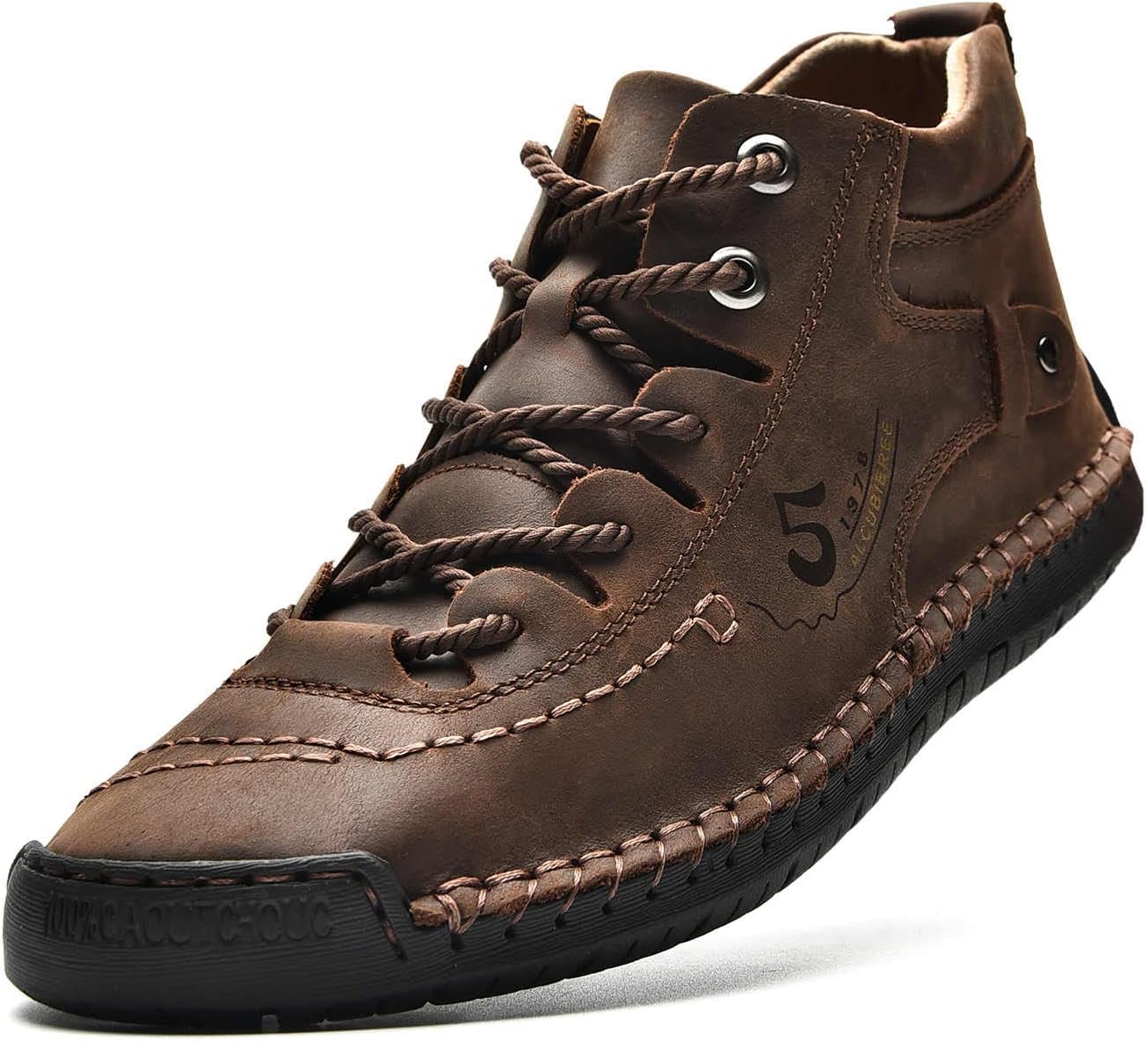 Мужские повседневные кожаные туфли alcubieree, ботинки-чукка до щиколотки, слипоны, легкие лоферы, средний верх, для ходьбы и вождения, темно-коричневый
Мужские повседневные кожаные туфли alcubieree, ботинки-чукка до щиколотки, слипоны, легкие лоферы, средний верх, для ходьбы и вождения, темно-коричневый