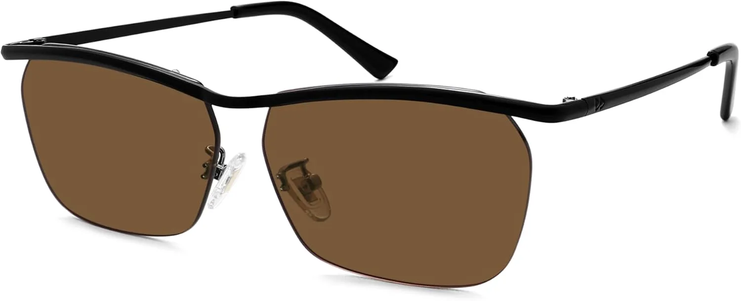 SOJOS Модные прямоугольные солнцезащитные очки «кошачий глаз» без оправы для женщин, ретро-стиль, винтажные очки с защитой от УФ-излучения UV400 SJ1253, Black/Brown
SOJOS Модные прямоугольные солнцезащитные очки «кошачий глаз» без оправы для женщин, ретро-стиль, винтажные очки с защитой от УФ-излучения UV400 SJ1253, Black/Brown