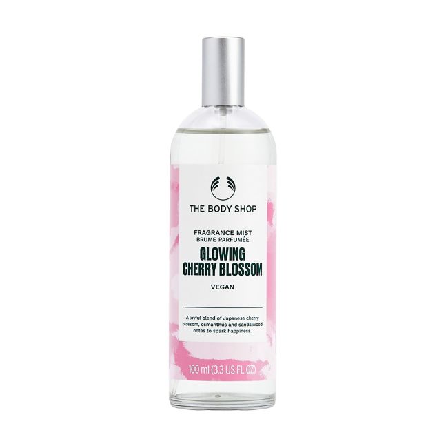 Светящийся спрей для тела с ароматом цветущей вишни The Body Shop, 100 мл 
Светящийся спрей для тела с ароматом цветущей вишни The Body Shop, 100 мл