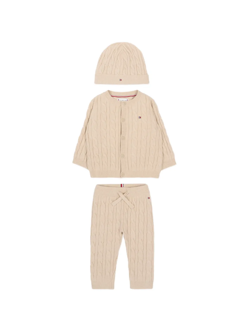 Комплект из брюк с вышитым логотипом Tommy Hilfiger Junior, бежевый
Комплект из брюк с вышитым логотипом Tommy Hilfiger Junior, бежевый