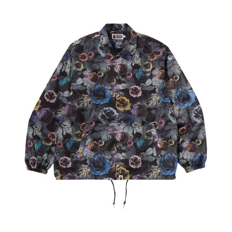 Куртка BAPE Floral Camo Bathing Ape Logo Nylon Coach Jacket, Black
Куртка BAPE Floral Camo Bathing Ape Logo Nylon Coach Jacket, Black