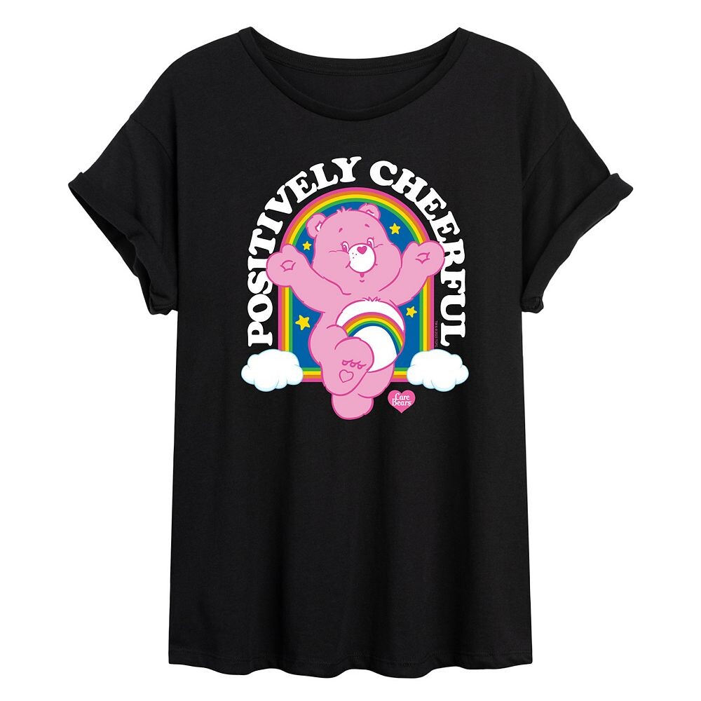 Футболка Juniors' Care Bears с веселым струящимся рисунком Licensed Character, черный
Футболка Juniors' Care Bears с веселым струящимся рисунком Licensed Character, черный