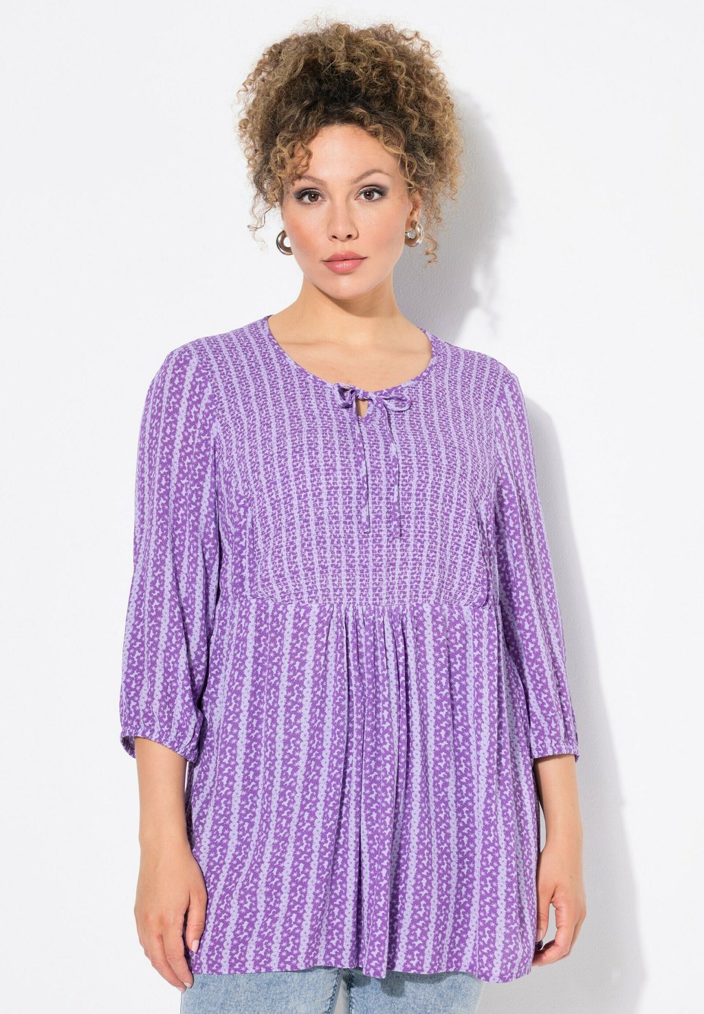 Блуза Ulla Popken, фиолетовый
Блуза Ulla Popken, фиолетовый