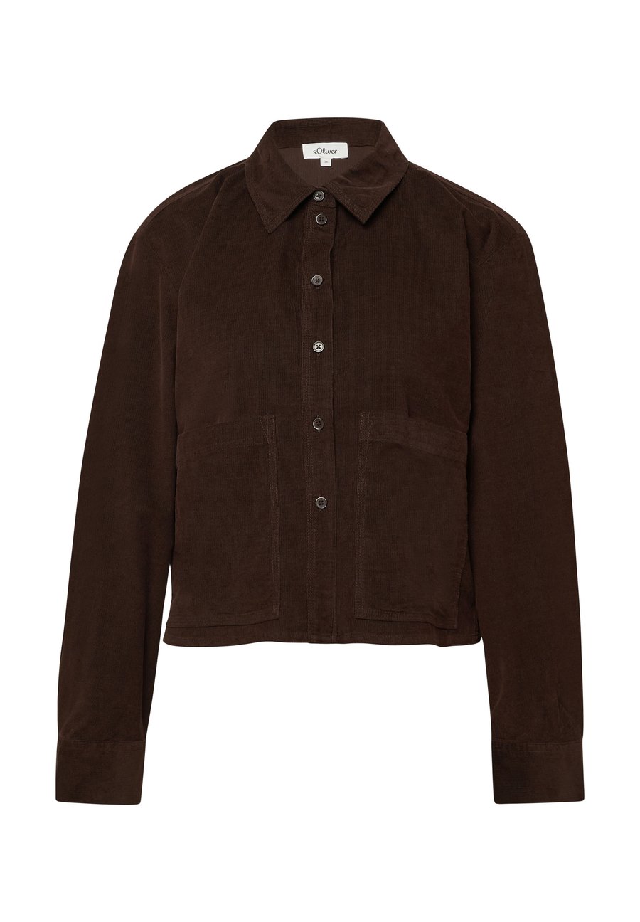 Блуза s.Oliver Button-down blouse, Dunkelbraun/Brown
Блуза s.Oliver Button-down blouse, Dunkelbraun/Brown