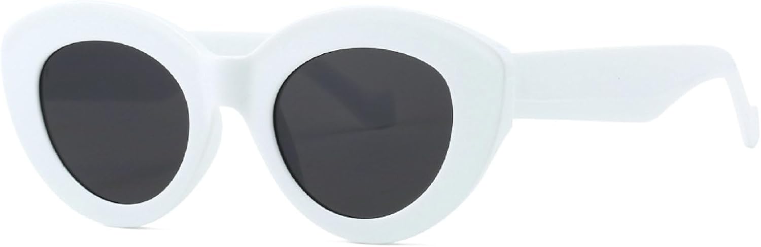 Популярные модные женские солнцезащитные очки «кошачий глаз» большого размера, ретро-очки в толстой оправе с защитой от УФ-излучения UV400, мужские овальные солнцезащитные очки mincl, White
Популярные модные женские солнцезащитные очки «кошачий глаз» большого размера, ретро-очки в толстой оправе с защитой от УФ-излучения UV400, мужские овальные солнцезащитные очки mincl, White