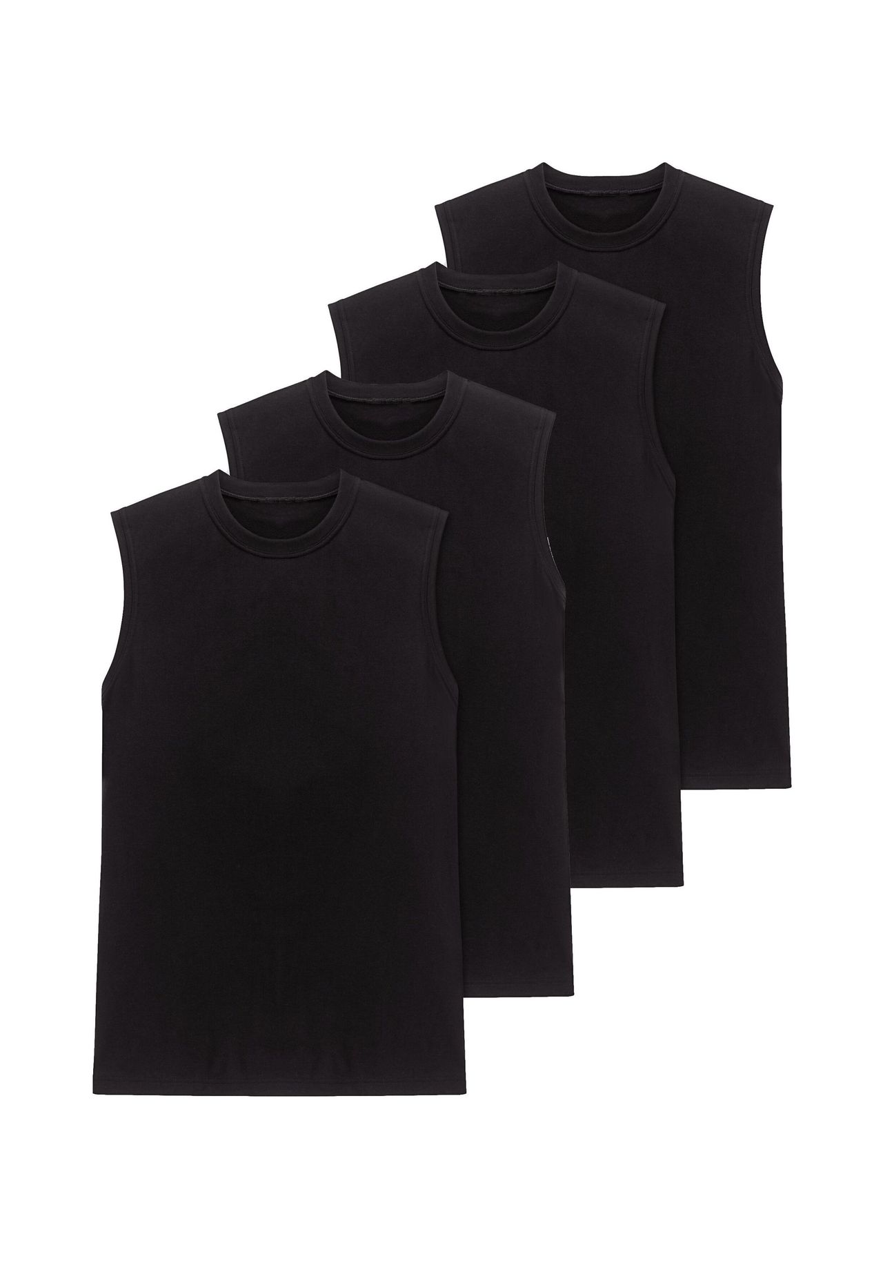 Комплект майки/майки из 4 предметов первой необходимости SCHIESSER, черный
Комплект майки/майки из 4 предметов первой необходимости SCHIESSER, черный