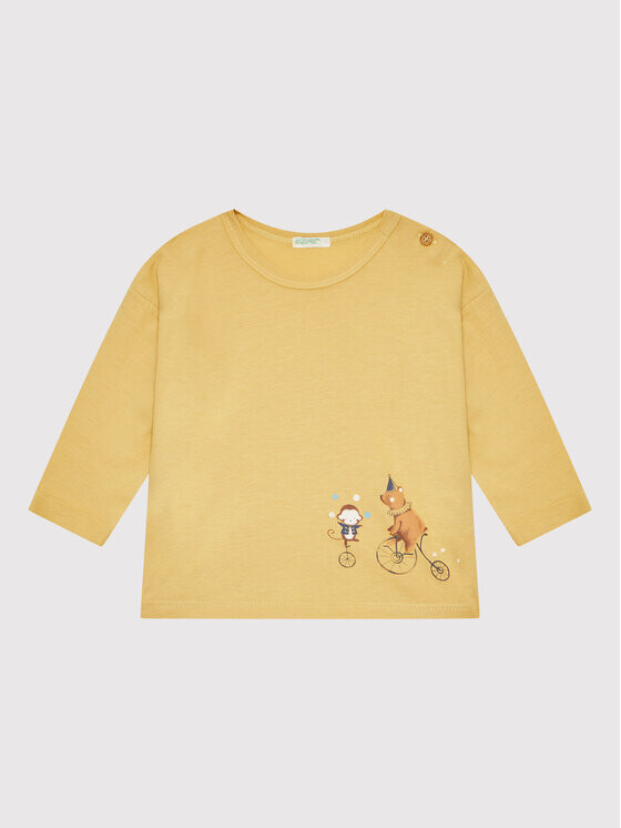 Блуза стандартного кроя United Colors Of Benetton, желтый
Блуза стандартного кроя United Colors Of Benetton, желтый