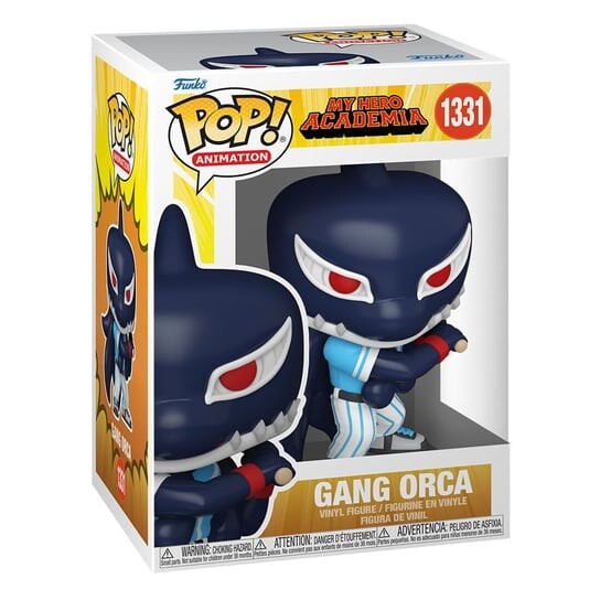 Funko POP!, коллекционная фигурка, Анимация: Моя геройская академия, HLB- Gang Orca (бейсбол)
Funko POP!, коллекционная фигурка, Анимация: Моя геройская академия, HLB- Gang Orca (бейсбол)