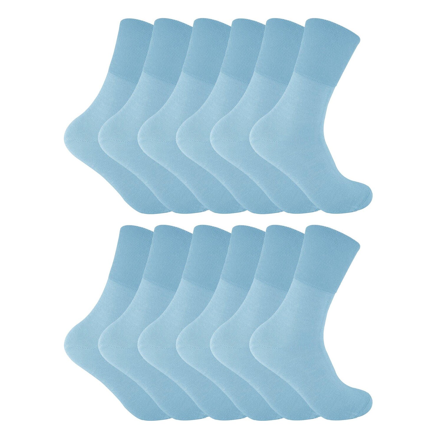 12 пар термоносков с мягким верхом для диабетиков, препятствующих плохому кровообращению Sock Snob, синий
12 пар термоносков с мягким верхом для диабетиков, препятствующих плохому кровообращению Sock Snob, синий