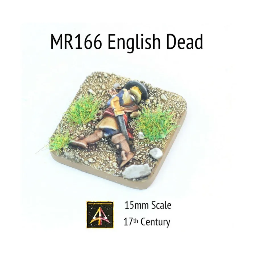 Английский «Мертвый лицом вниз в шляпе», Altuos Historical Miniatures - The 17th Century (15mm)
Английский «Мертвый лицом вниз в шляпе», Altuos Historical Miniatures - The 17th Century (15mm)