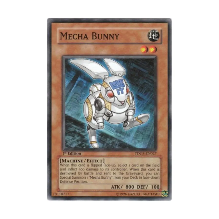 CCG Механический кролик (Обычный), Yu-Gi-Oh - Duelist Genesis - Singles
CCG Механический кролик (Обычный), Yu-Gi-Oh - Duelist Genesis - Singles