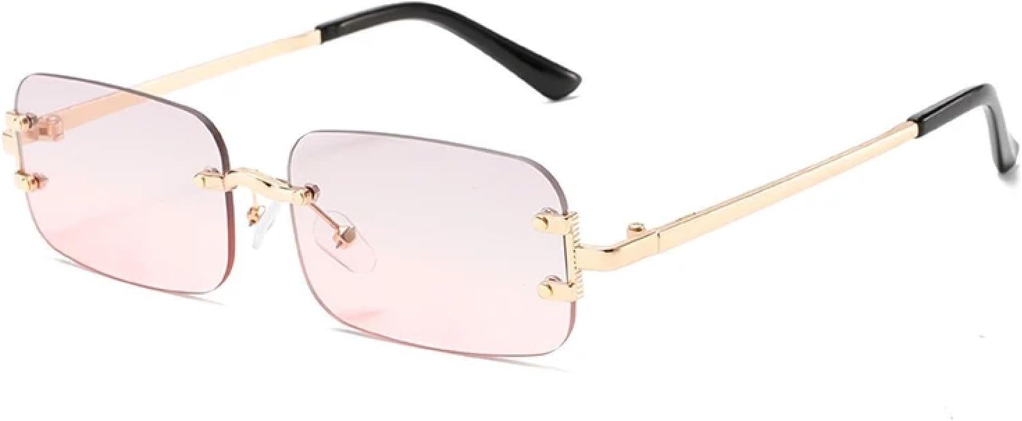 Солнцезащитные очки с защитой от УФ-излучения UV400 | Женские очки без металлической оправы | Линзы конфетных цветов для занятий спортом на открытом воздухе и вождения DSVIGF, Gold Grey Pink
Солнцезащитные очки с защитой от УФ-излучения UV400 | Женские очки без металлической оправы | Линзы конфетных цветов для занятий спортом на открытом воздухе и вождения DSVIGF, Gold Grey Pink