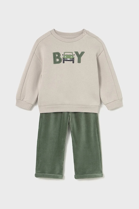 Детский спортивный костюм Mayoral, зеленый 
Детский спортивный костюм Mayoral, зеленый