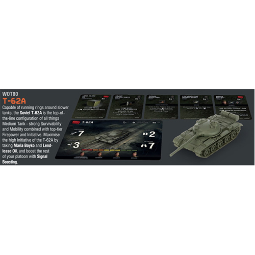 Фигурка World Of Tanks U.S.S.R. Tank Expansion – T-62A 
Фигурка World Of Tanks U.S.S.R. Tank Expansion – T-62A