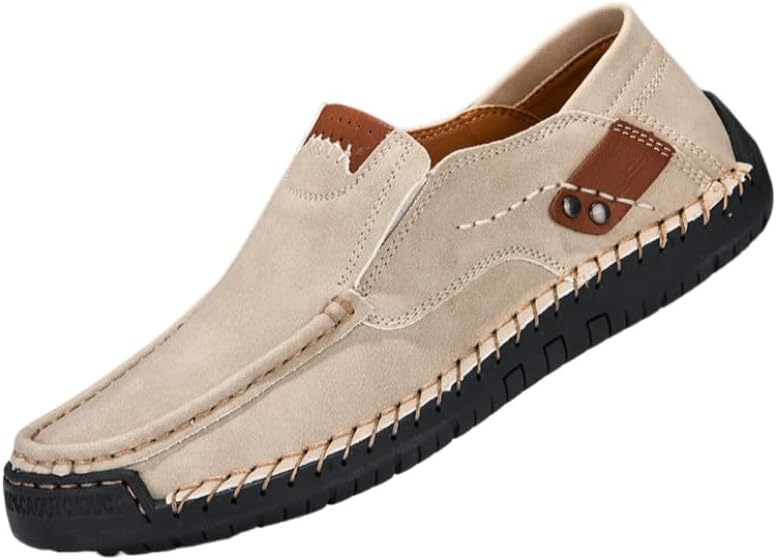 Мужские лоферы большого размера без шнурков - дышащий синтетический материал с подошвой из противоскользящей резины, подходят для всех сезонов, с удобным дизайном, подходят как для повседневной носки, так и для делового стиля Clolinde, Apricot
Мужские лоферы большого размера без шнурков - дышащий синтетический материал с подошвой из противоскользящей резины, подходят для всех сезонов, с удобным дизайном, подходят как для повседневной носки, так и для делового стиля Clolinde, Apricot