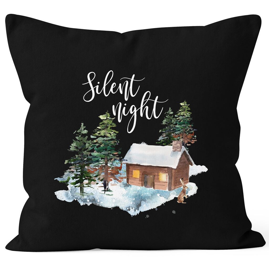 Чехол на подушку Рождественская подушка Рождество зима снег Silent Night Christmas Autiga черный 40см x 40см
Чехол на подушку Рождественская подушка Рождество зима снег Silent Night Christmas Autiga черный 40см x 40см