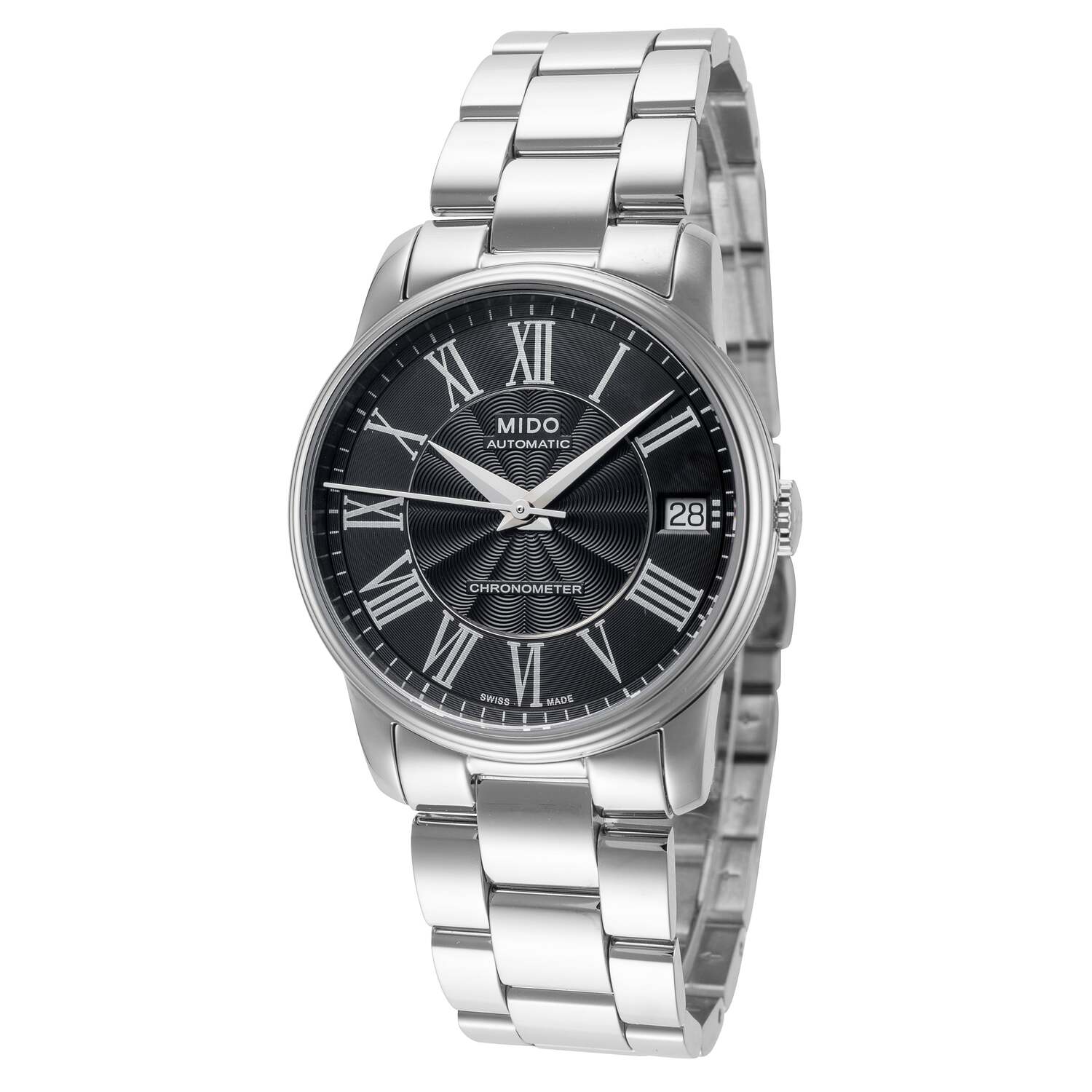 Женские автоматические часы Mido M0102081105300 Baroncelli III 33 мм, серебряный
Женские автоматические часы Mido M0102081105300 Baroncelli III 33 мм, серебряный