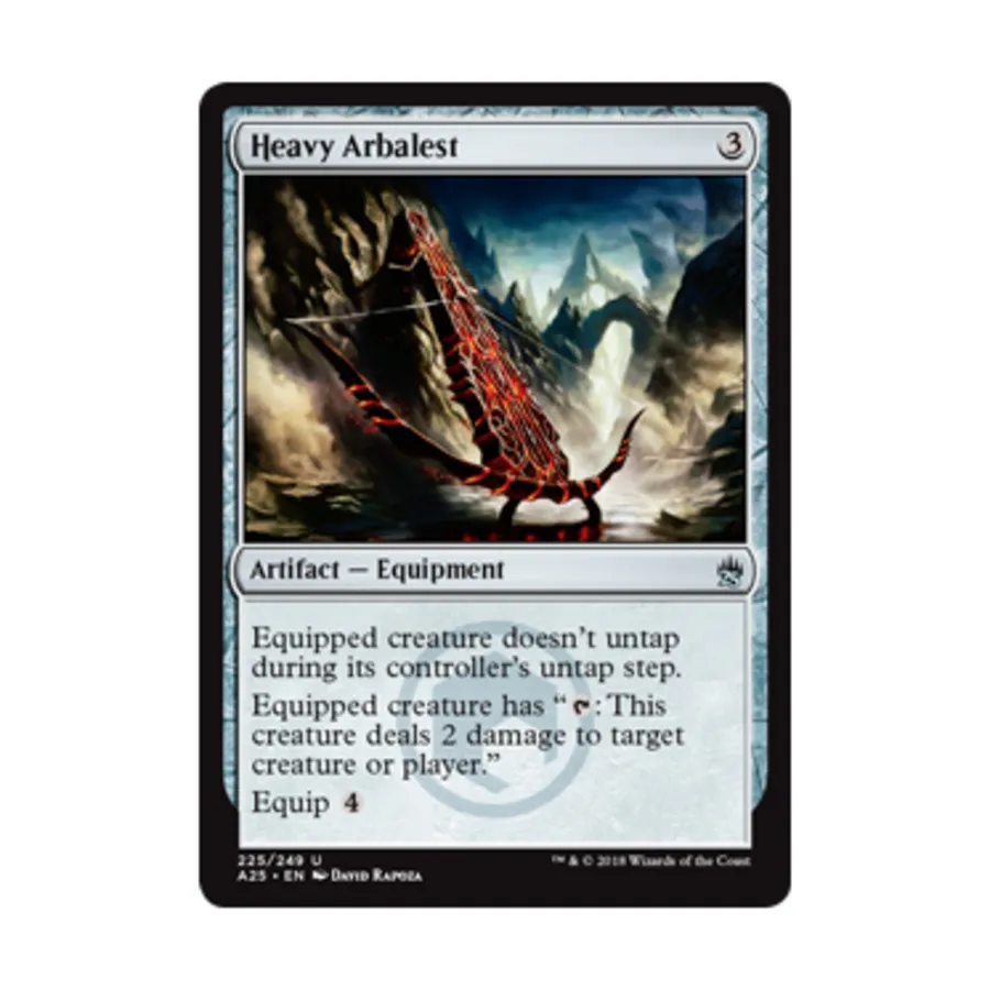 CCG Тяжелый арбалет (U), MTG - Masters 25
CCG Тяжелый арбалет (U), MTG - Masters 25