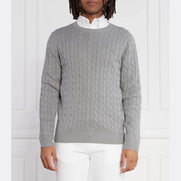 Свитер обычного кроя Gant, серый
Свитер обычного кроя Gant, серый