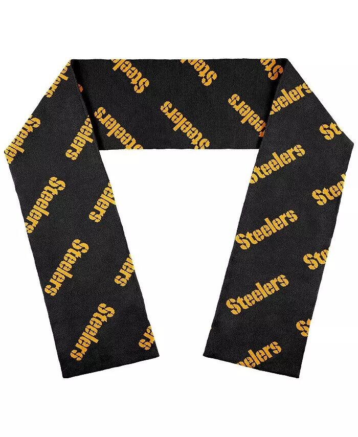 Женский шарф с надписью Pittsburgh Steelers Team Wear By Erin Andrews, черный
Женский шарф с надписью Pittsburgh Steelers Team Wear By Erin Andrews, черный